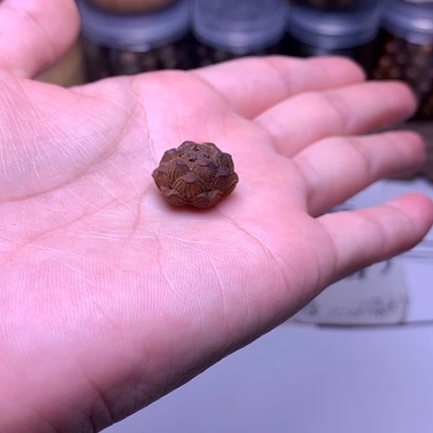 檀香木吊坠老山檀香满工莲花