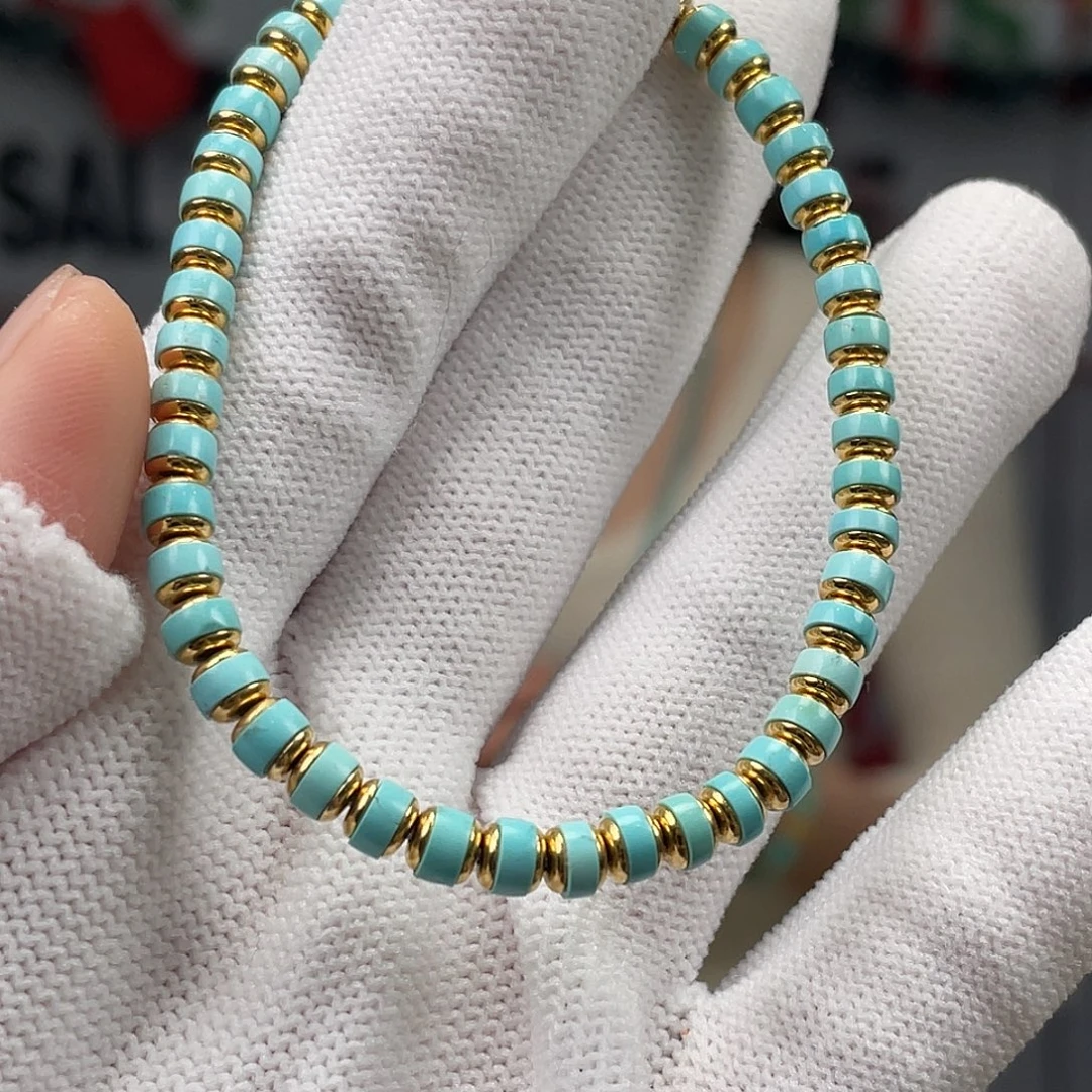 绿松石未镶嵌挂件