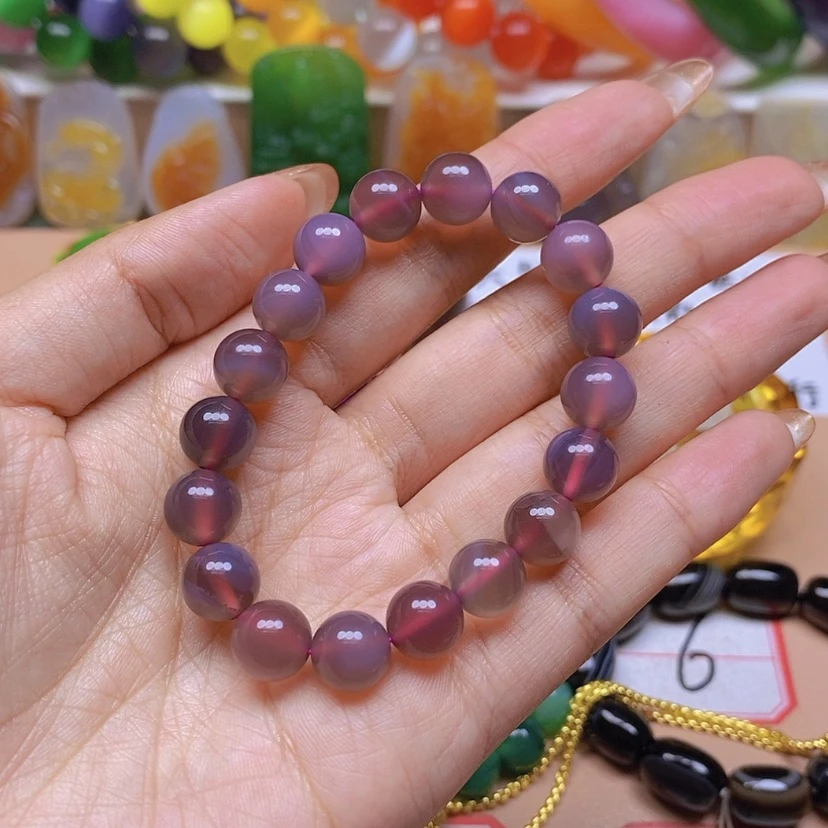 【闪购商品】玛瑙/玉髓颈饰未镶嵌紫****诗