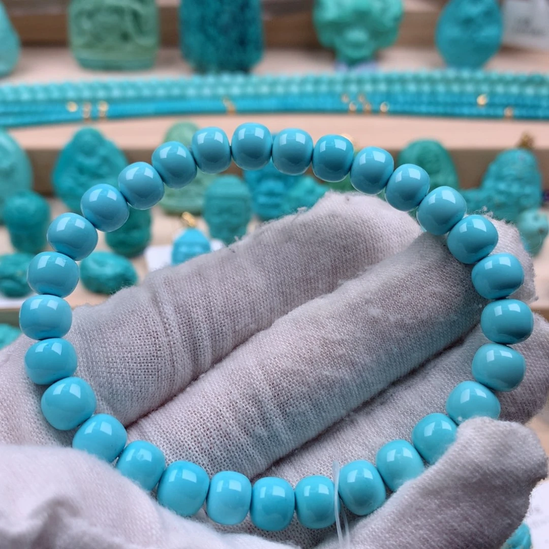 绿松石珠宝奇石未镶嵌