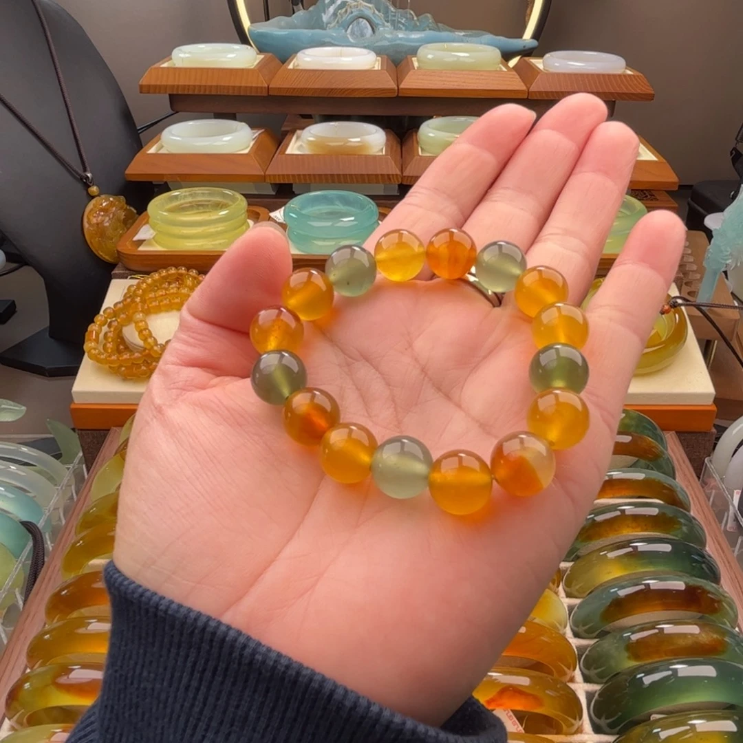 蛇纹石玉未镶嵌手窜
