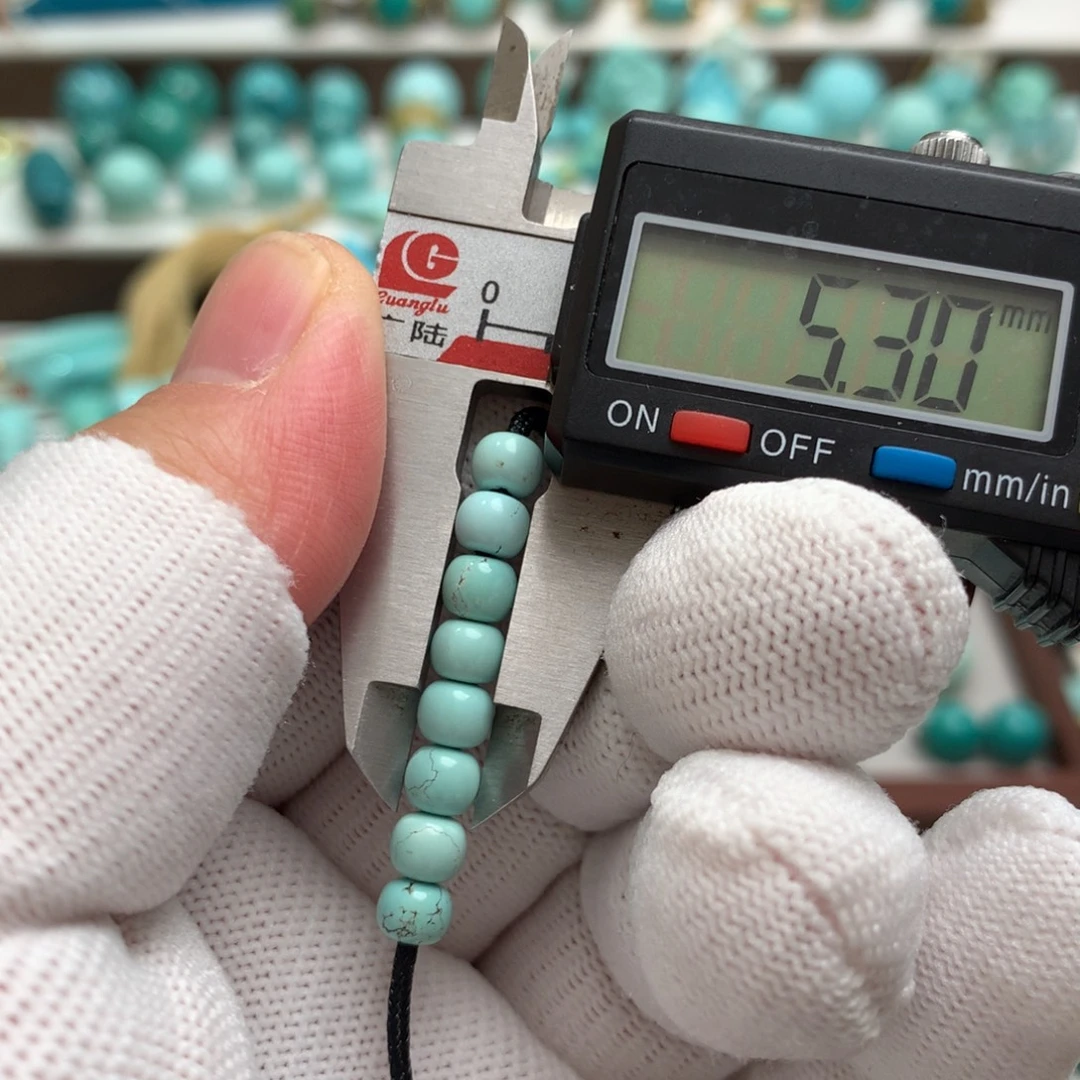 绿松石未镶嵌散珠