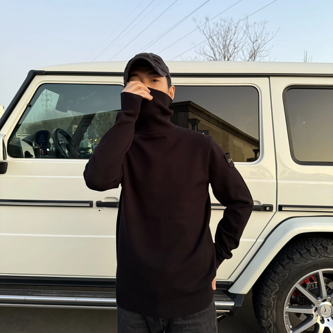 十字准星高龄套头毛衣，男女同款D28023