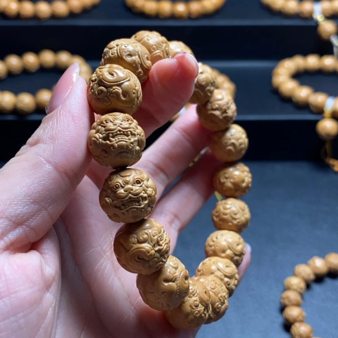 猴头核桃手串大貔貅