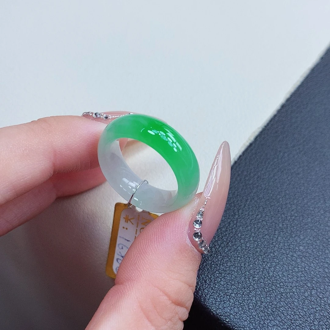 翡翠戒指未镶嵌13号