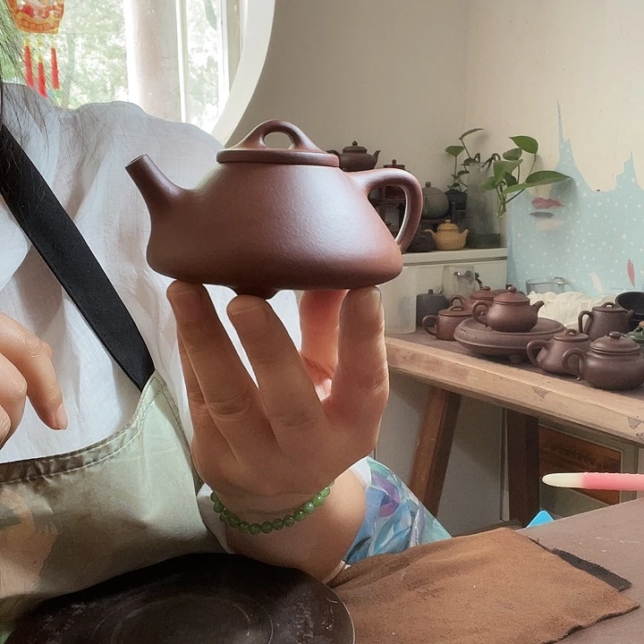 茶壶紫砂宜兴紫砂壶微微瑕