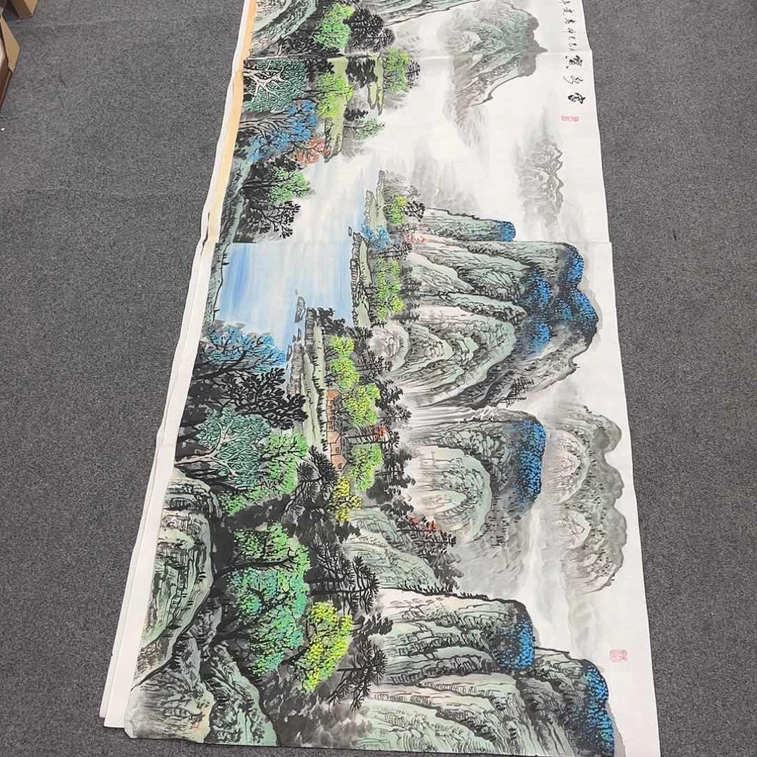 国画D国画作品单幅任发