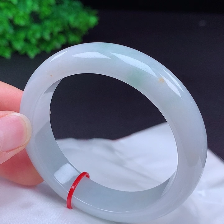 未镶嵌手镯翡翠56圈口436013