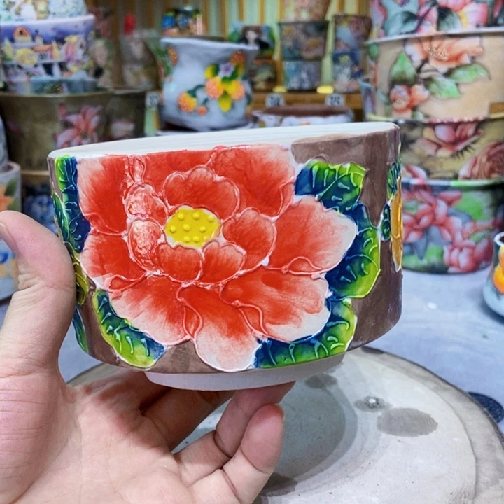 景德镇艺术手绘作品