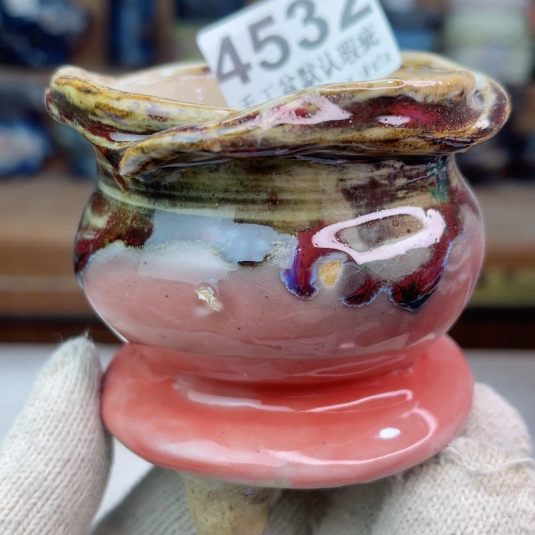 景德镇陶瓷艺术罐，全手工制作?**胖瑕疵