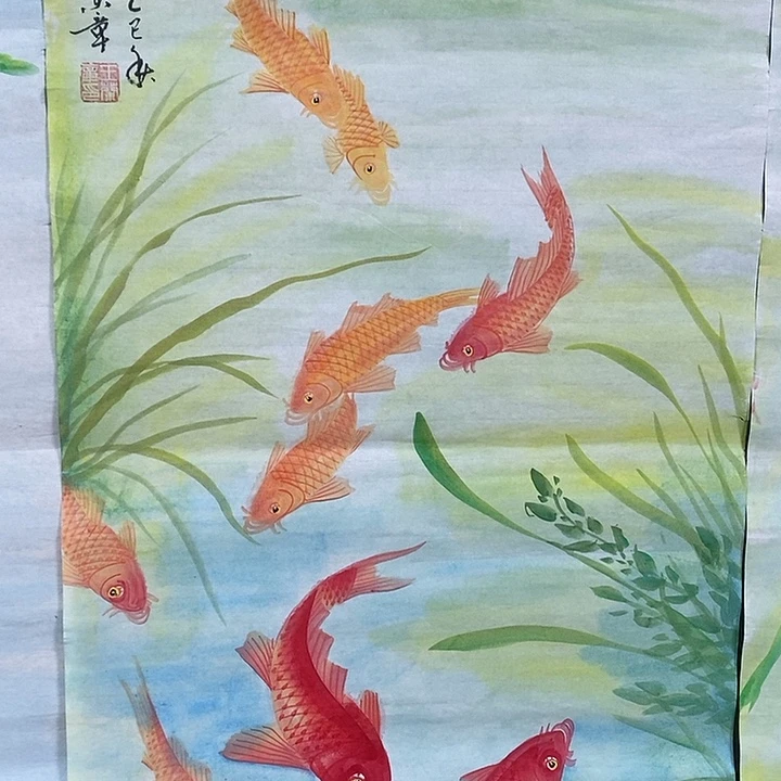 国画平价书画王兰章50/100