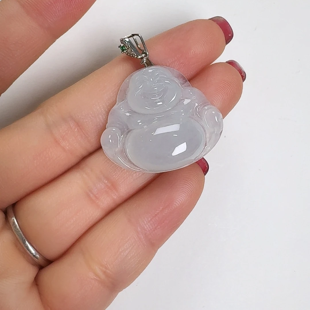 翡翠颈饰未镶嵌佛公