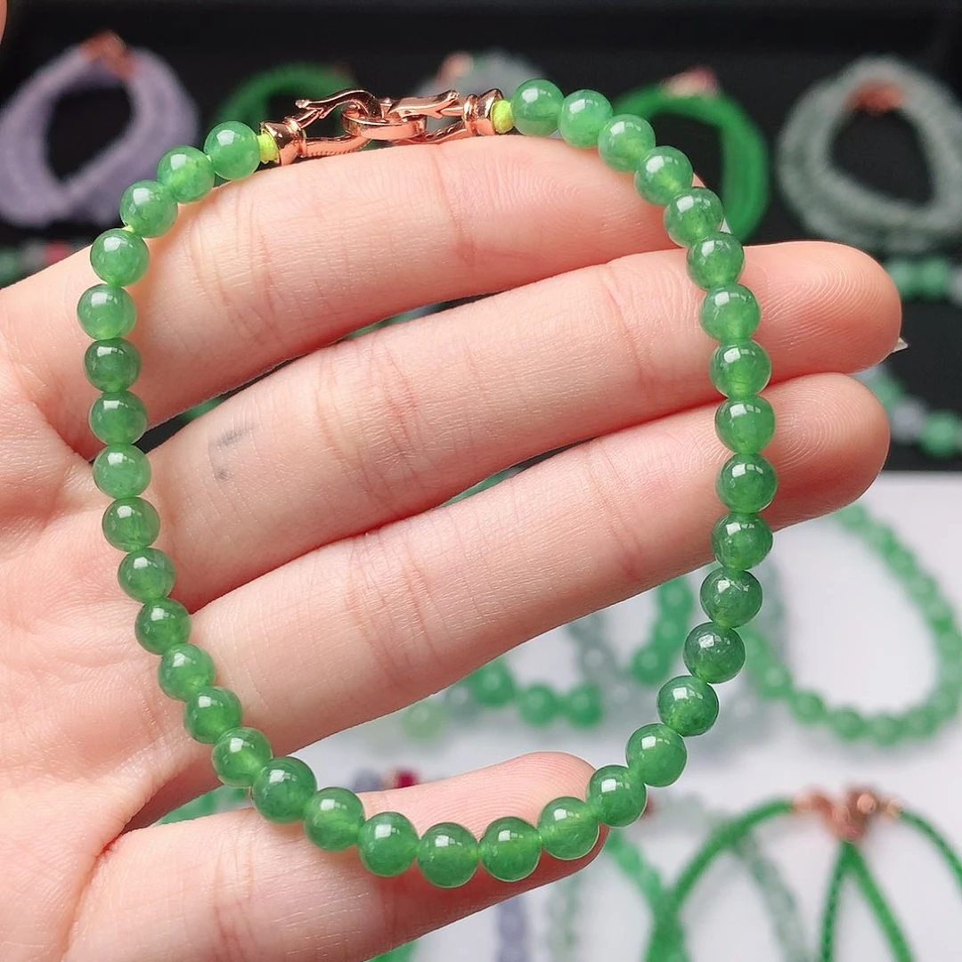 翡翠未镶嵌手链翡翠