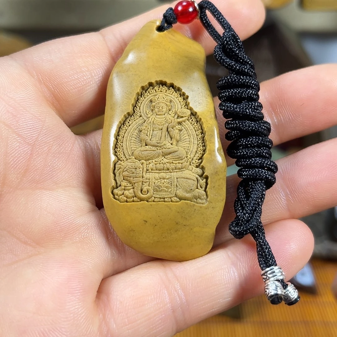 新疆戈壁石原石雕刻49