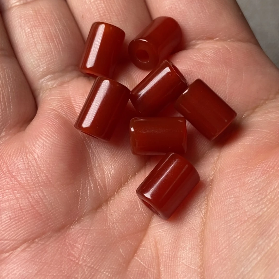 玛瑙/玉髓珠子未镶嵌8mm