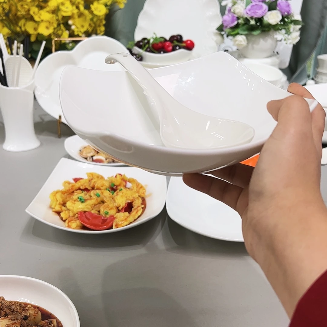 瓷片7英寸贵龙12和骨瓷➕大勺