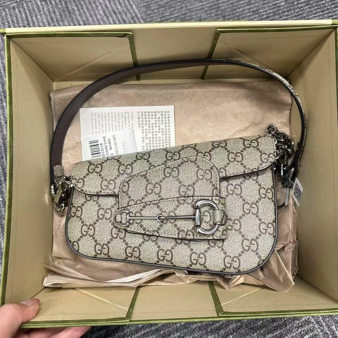 95新 GUCCI/古驰 古驰 09009腋下/二奢包包