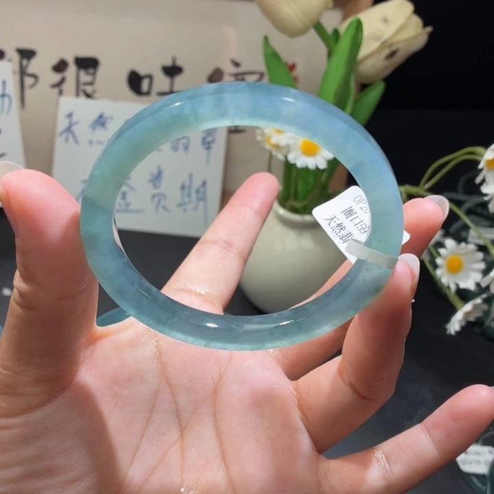 未镶嵌手镯翡翠冰蓝