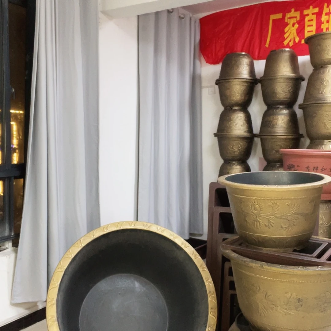 忠***一米大花盆一个有孔