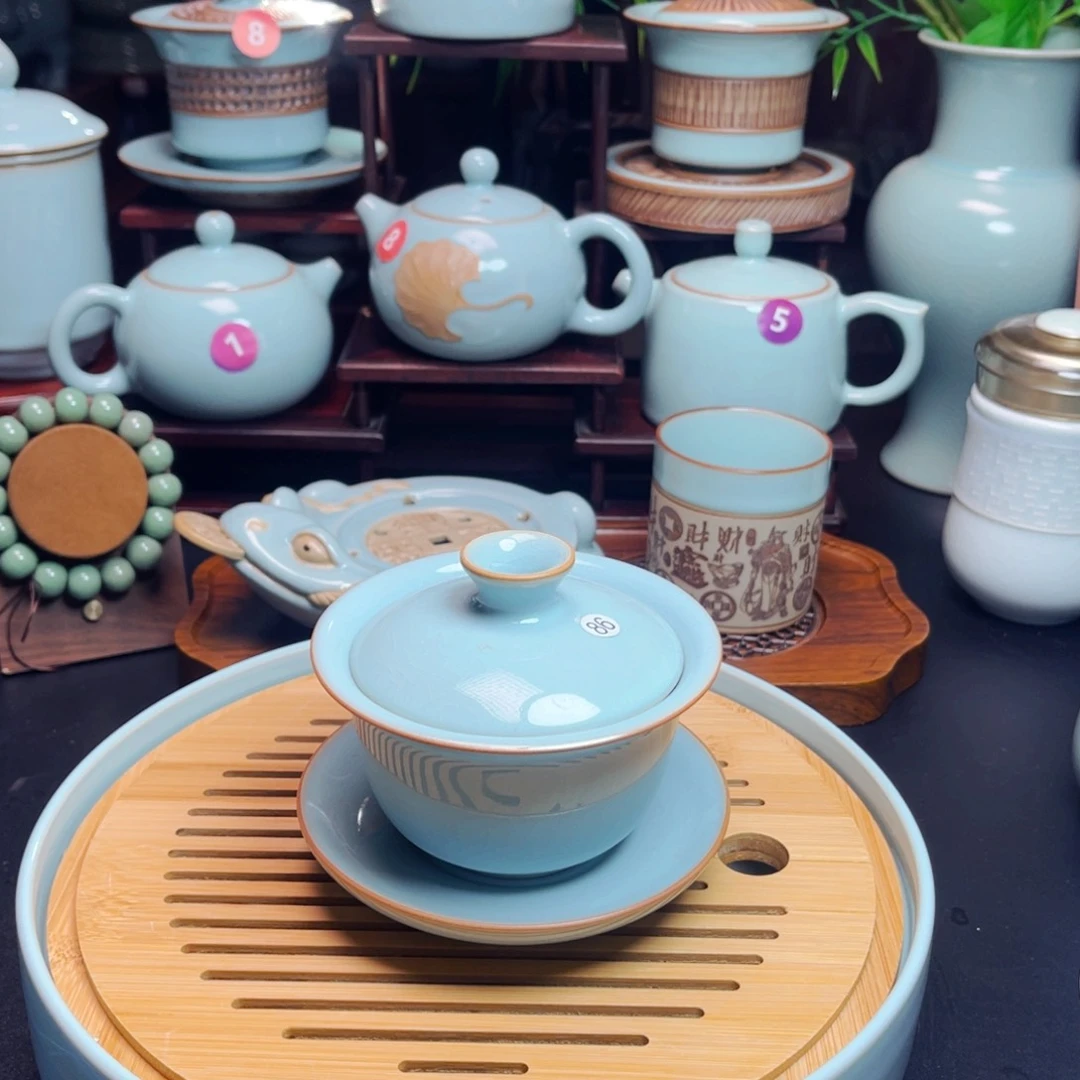 【闪购商品】河南汝州御龍窑，茶器专场