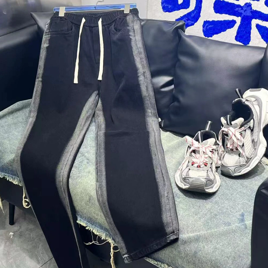 全新无暇牛仔裤男女同款牛仔裤