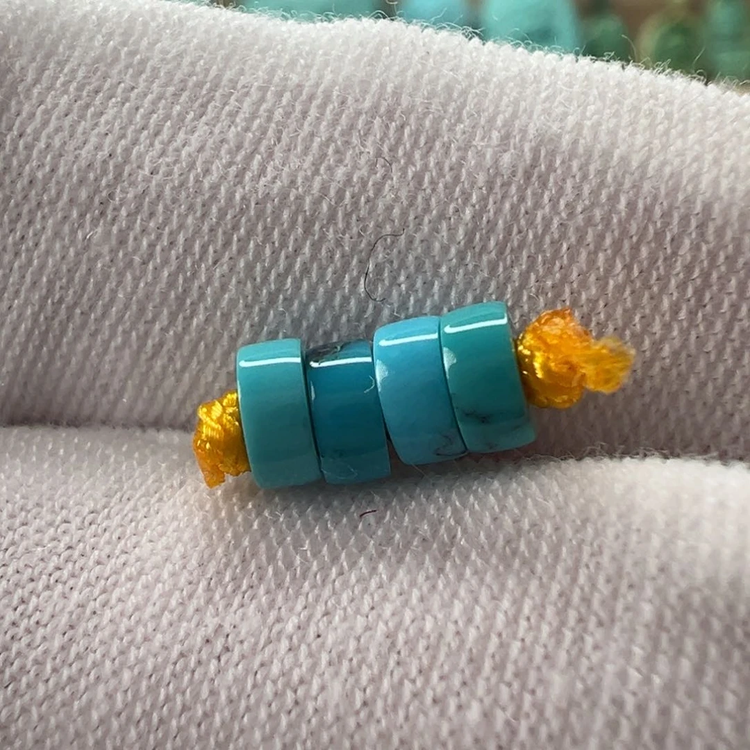 未镶嵌绿松石配饰4.5*2