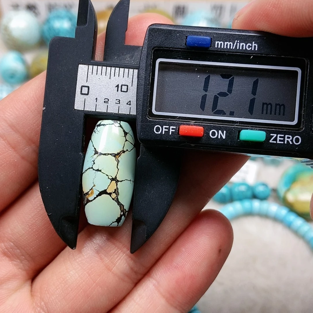 未镶嵌绿松石珠宝半成品