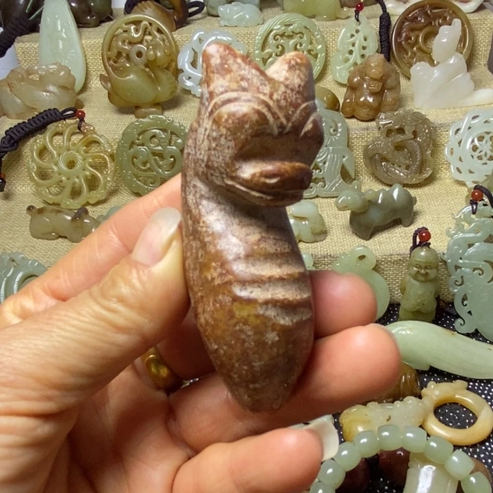 和田玉挂件未镶嵌