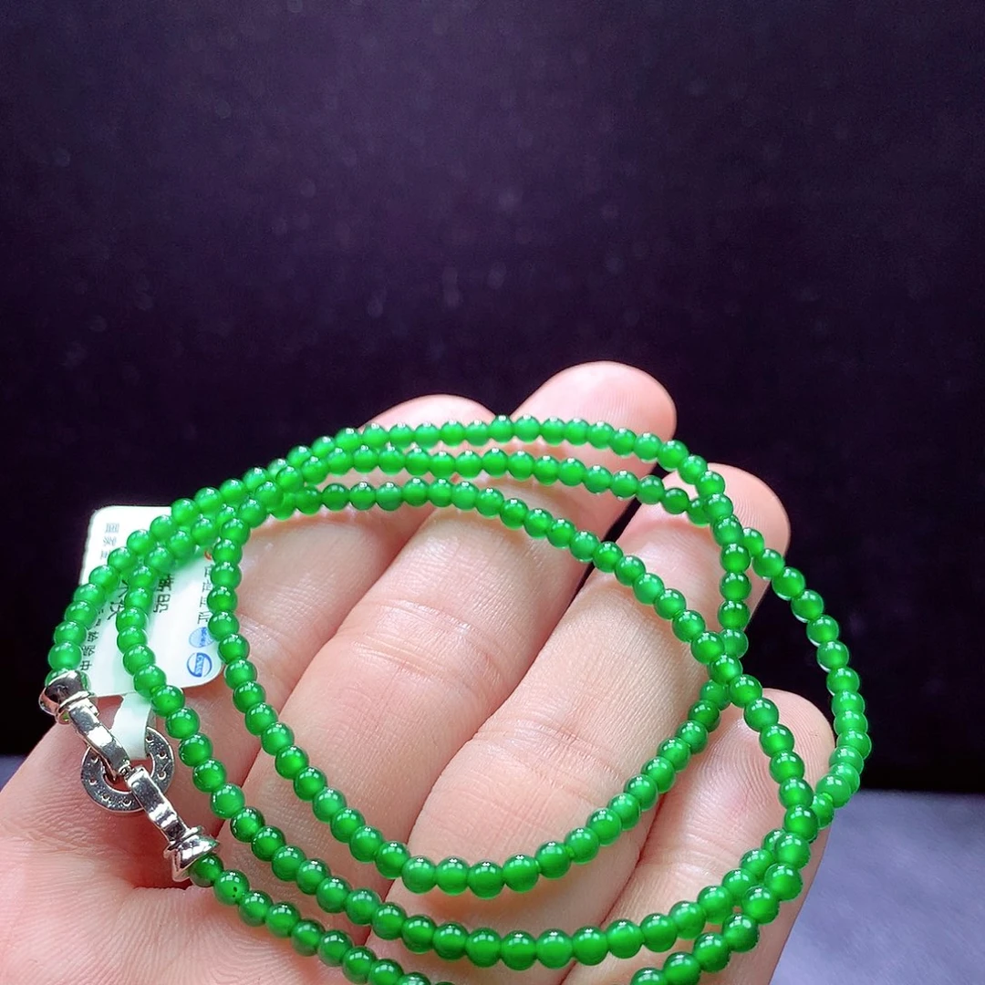 翡翠手链未镶嵌项链
