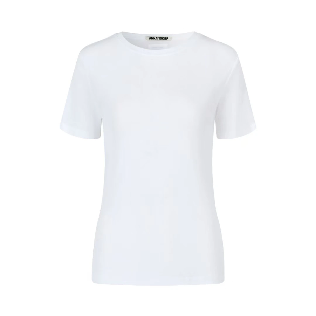 【SFF严选】ANNAMOOER25夏款圆领套头面膜打底短袖T恤1045