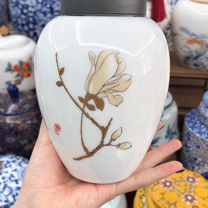 瓷片茶叶罐罐罐呀呀呀