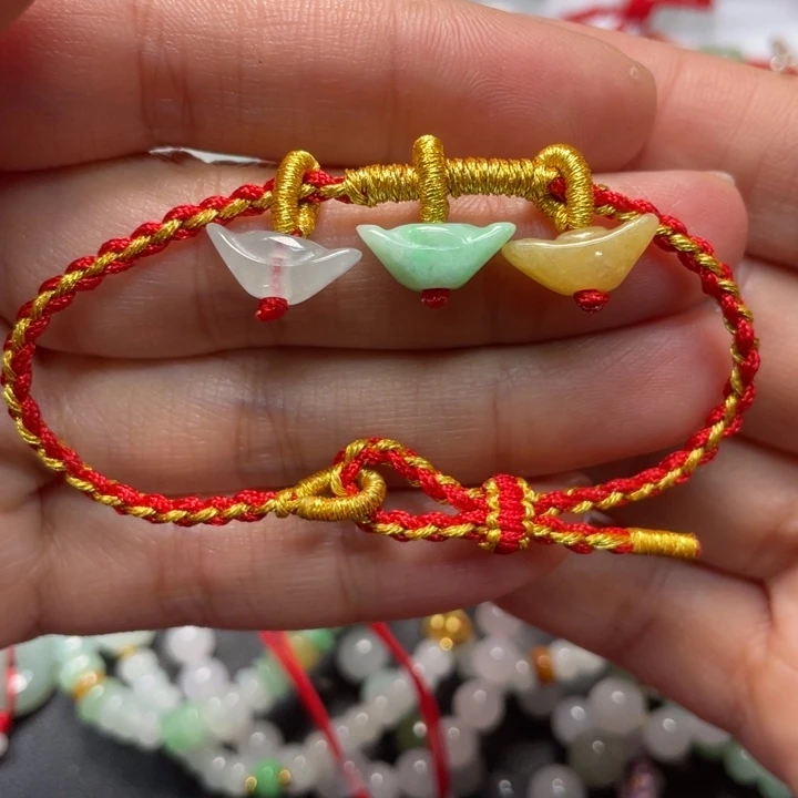 翡翠未镶嵌手绳79090000