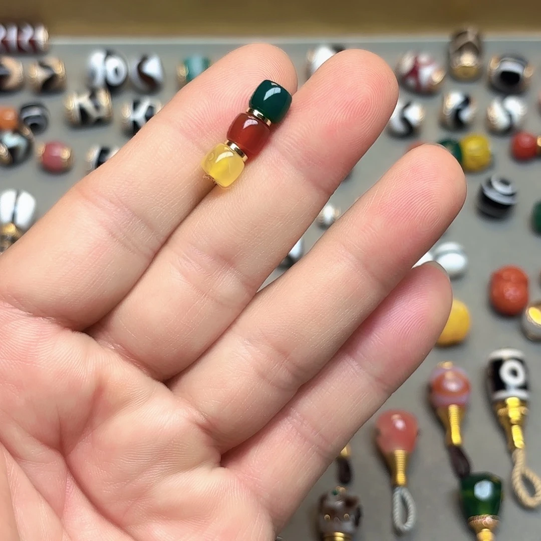 玛瑙/玉髓未镶嵌隔珠