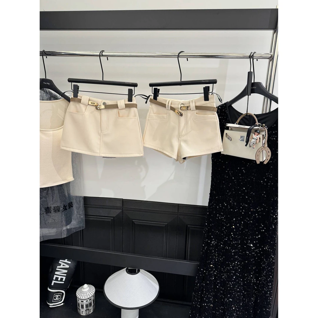 现现！配腰带【设计感简约A字半身裙】辣妹高级感显瘦百搭短裙包臀裙