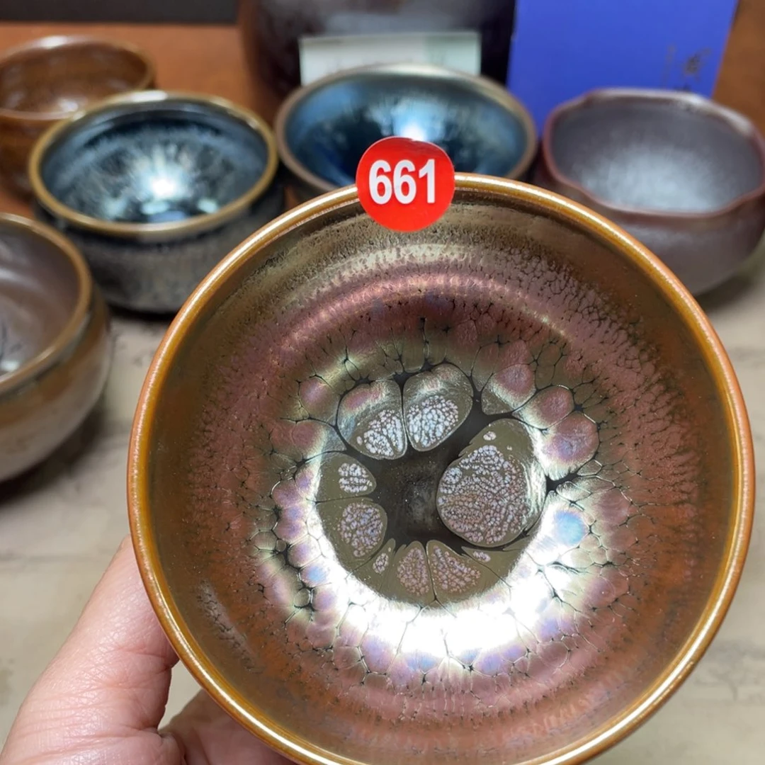 ****花茶盏661 建窑建盏茶盏