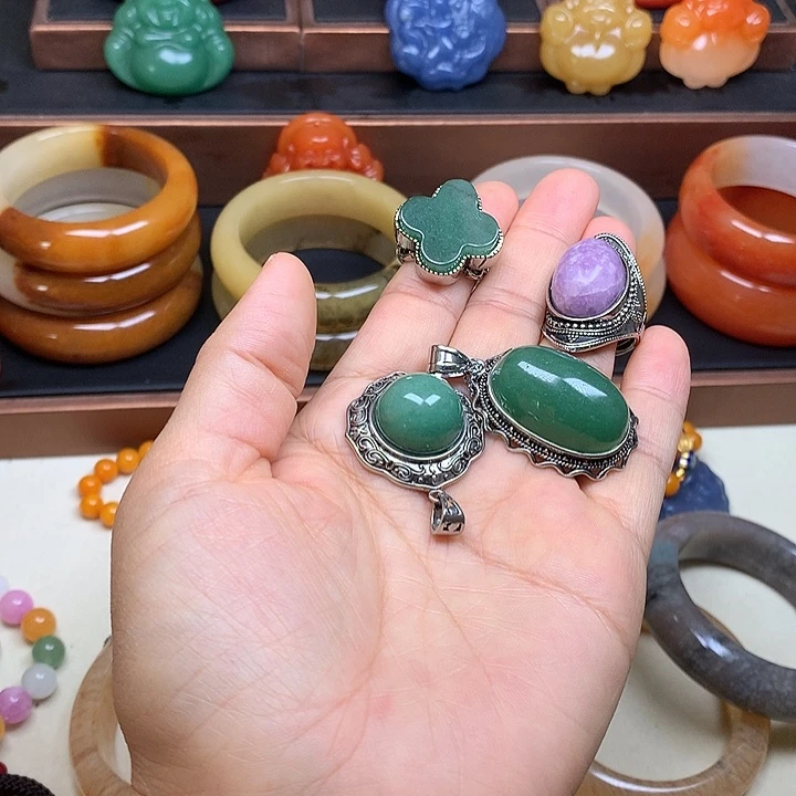 石英质玉未镶嵌手串