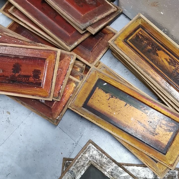 木W****）老木雕花版三十片