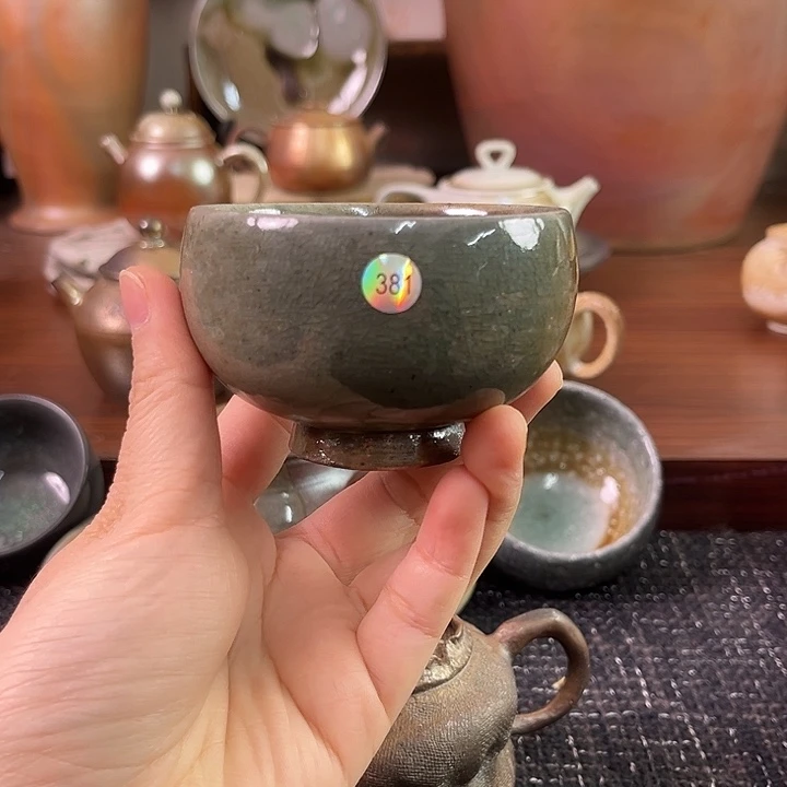 柴烧普洱禅定主人杯