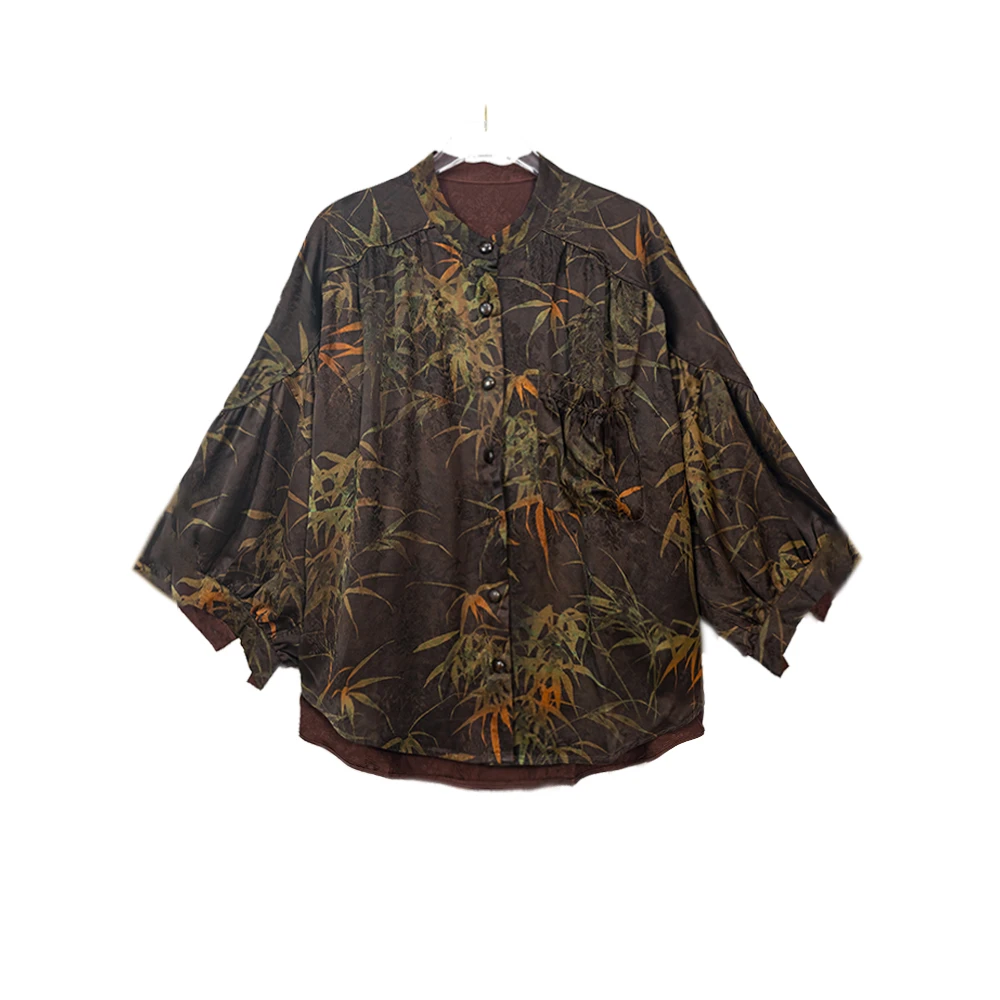 SS 2025新款宽松茂林修竹时尚国风新中式复古外套SY745-7