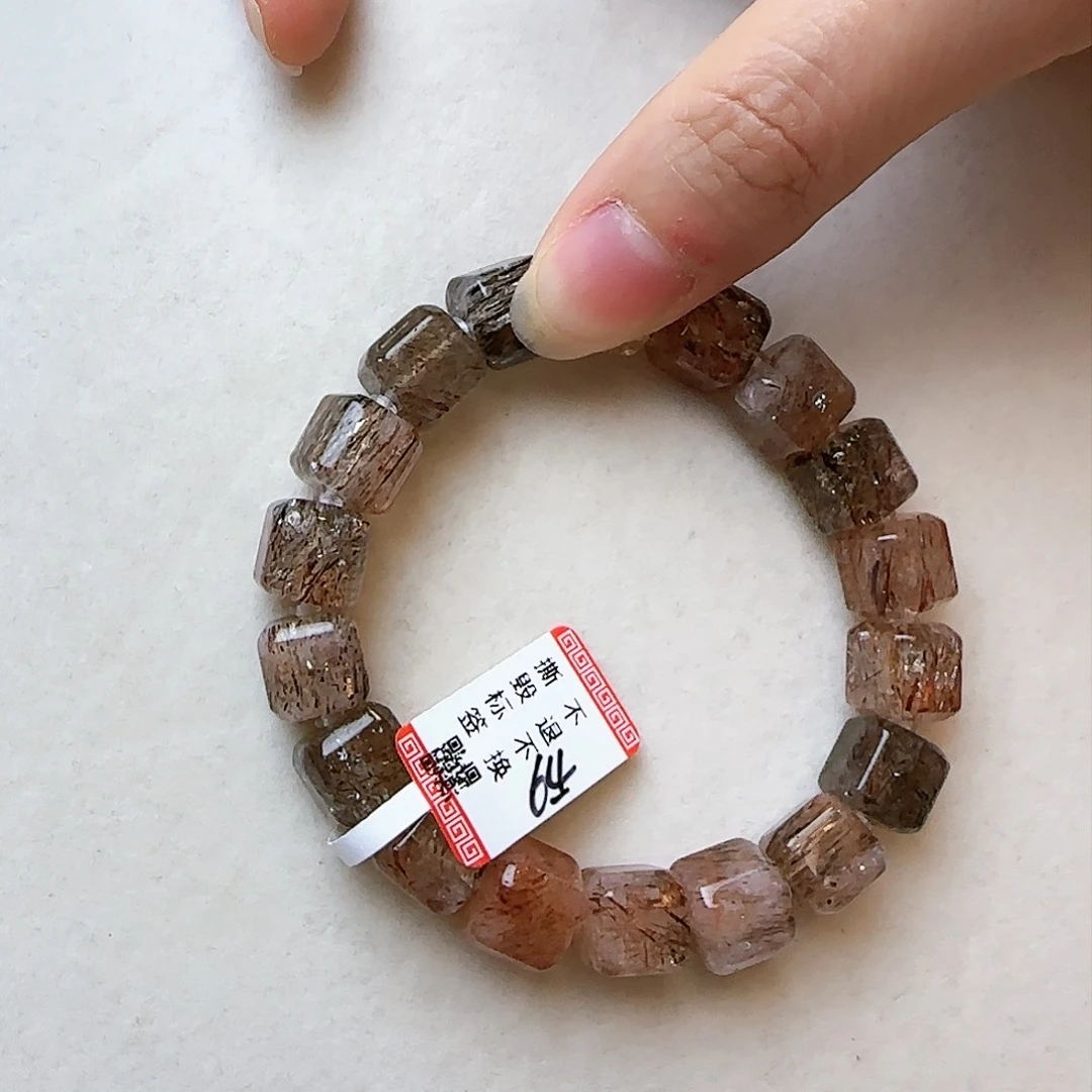 水晶手链未镶嵌L****r大气上档次