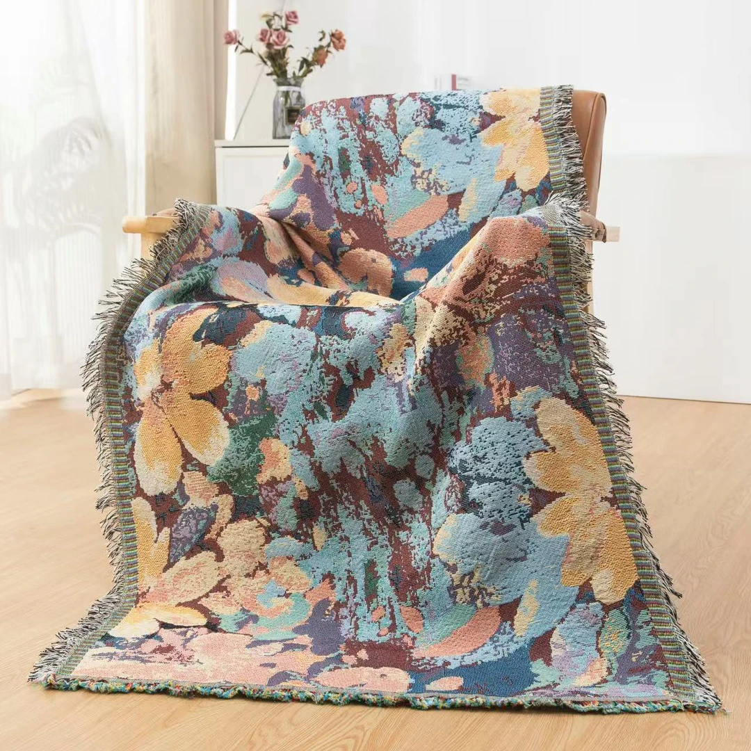 Karabay-专属美式针织网红简约民宿单人多功能复古轻奢