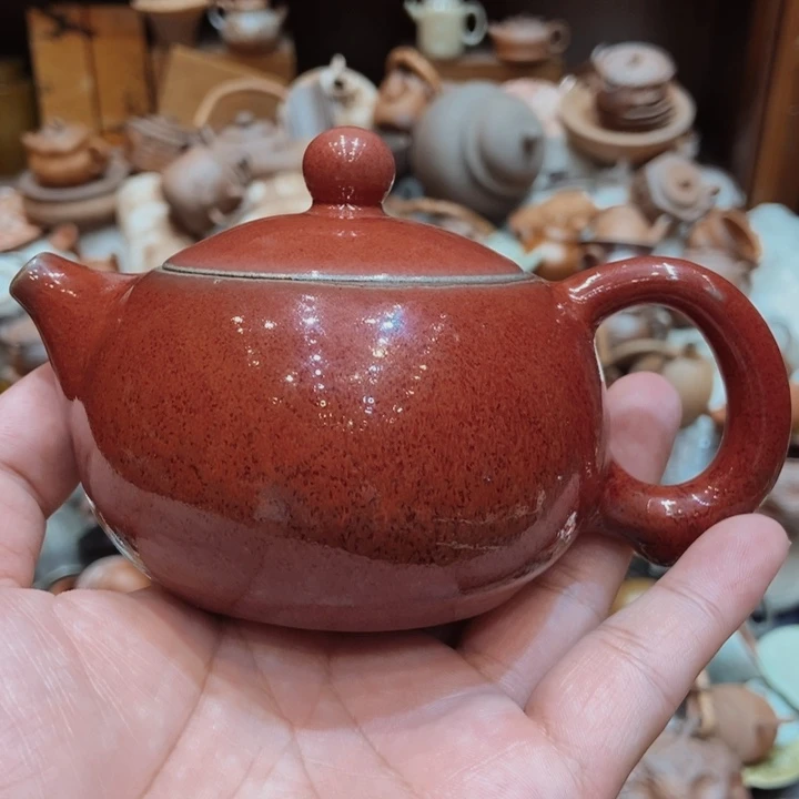 柴烧老岩泥高端茶器