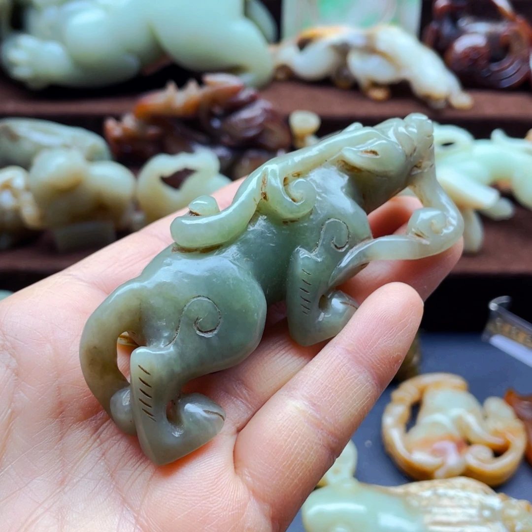 吊坠白玉菩提摆件