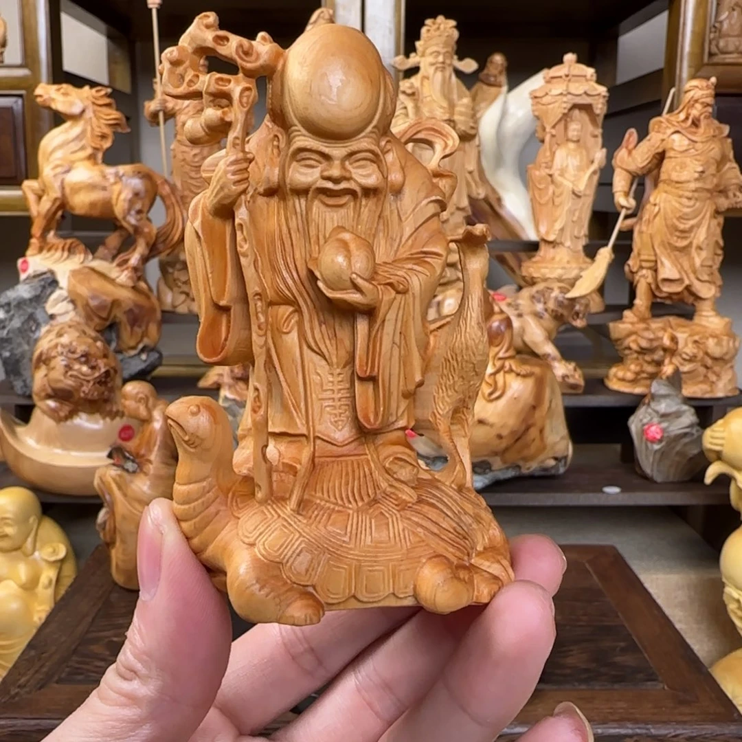 崖柏小木匠艺雕一物一拍