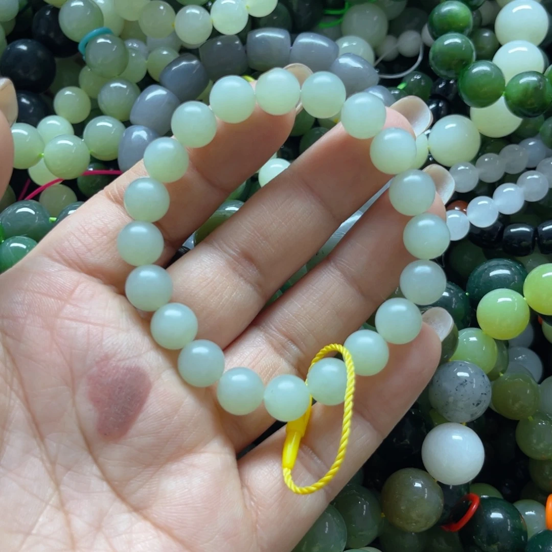 和田玉手链未镶嵌