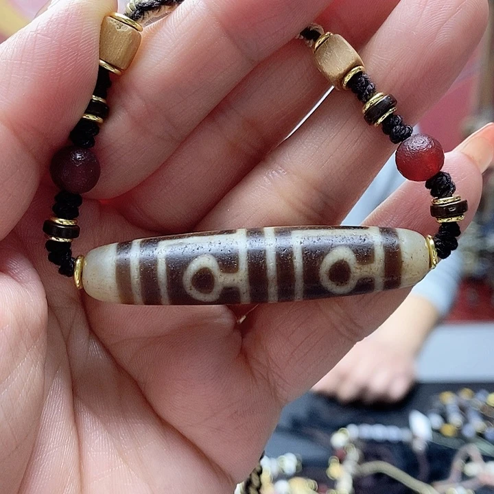 玛瑙/玉髓颈饰合金