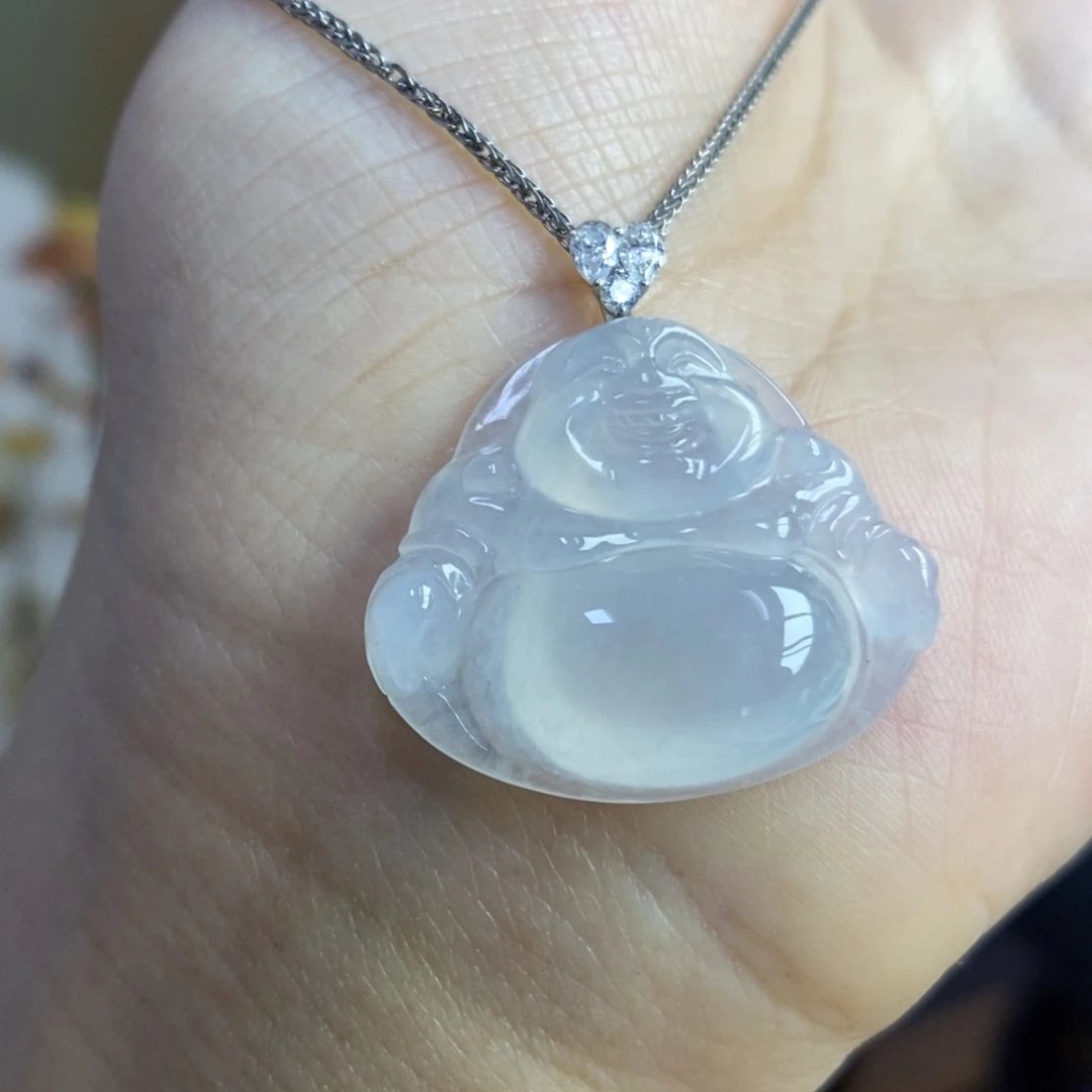 【闪购商品】颈饰18K金镶嵌翡翠30