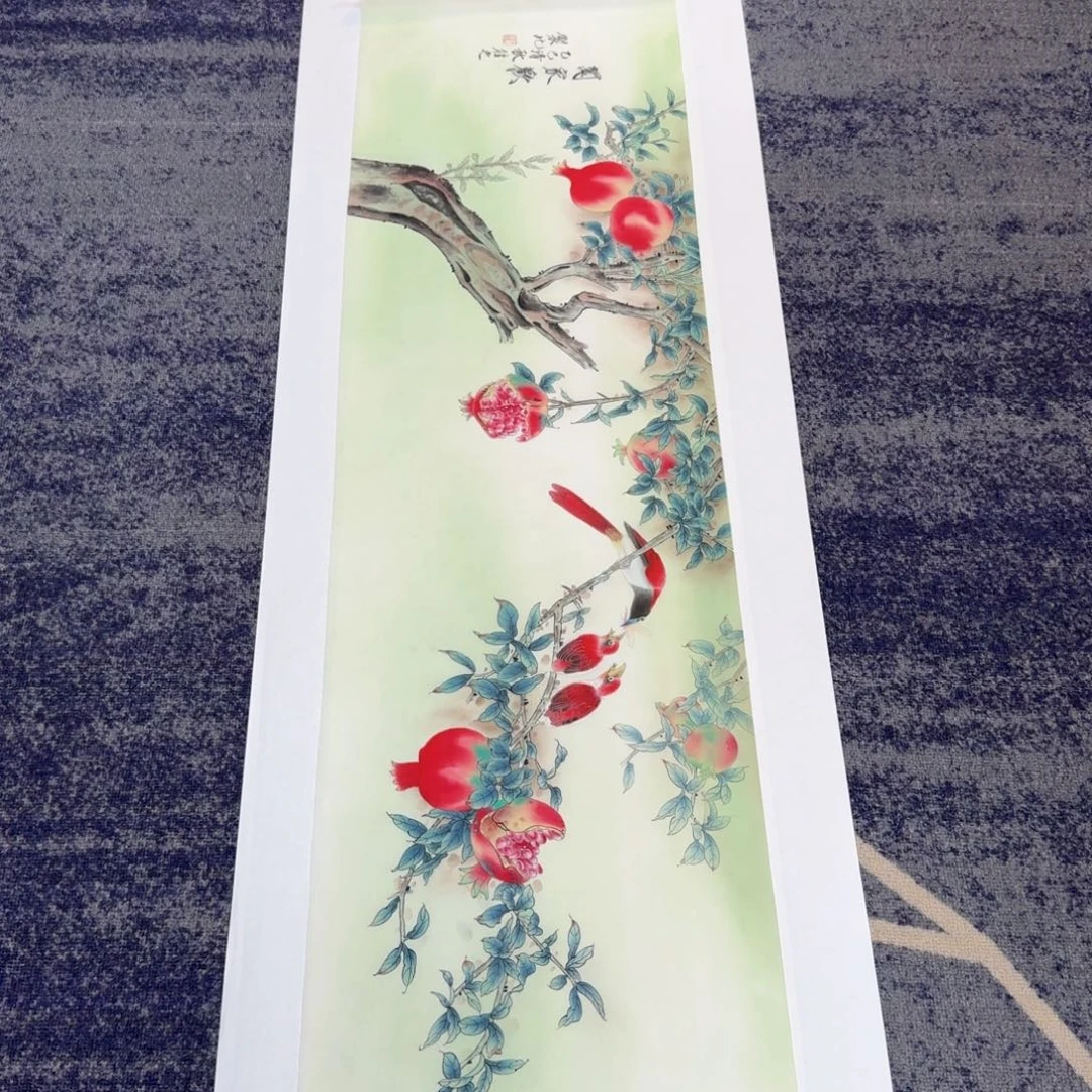 国画国画作品山水花鸟