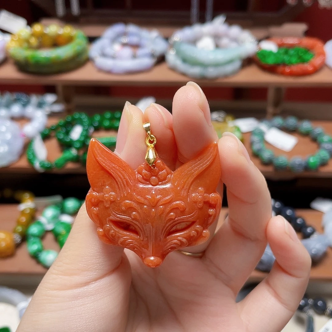 雨***夫翡翠未镶嵌手链饰品