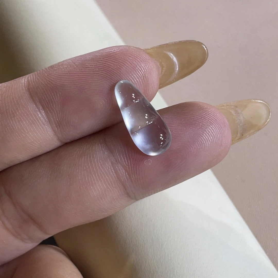 翡翠未镶嵌项链豆子